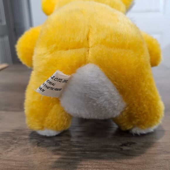 Vintage House of Lloyd Reagan Bush 1984 Bear Yellow 8" Political Republican - Picture 6 of 10